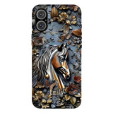 Stunning Horse - Personalized Horse Full Print Phone Case