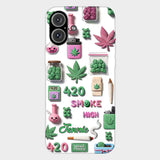 Stoner Chic - Personalized Weed Full Print Phone Case