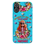 Assuming I'm Just An Old Lady Was Your First Mistake - Personalized Hippie Full Print Phone Case