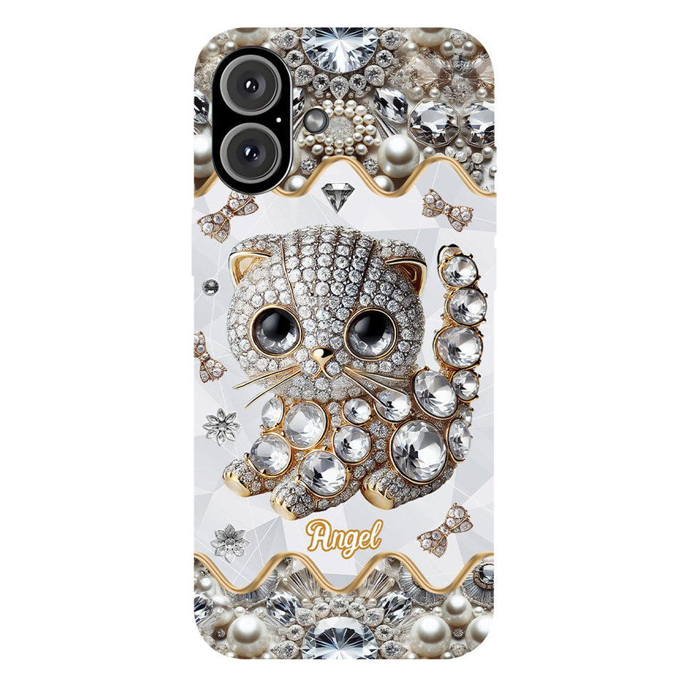 Love Scottish Fold - Personalized Cat Full Print Phone Case