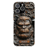 Sasquatch - Personalized Camping Full Print Phone Case