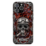 Ride Or Die - Personalized Biker Full Print Phone Case