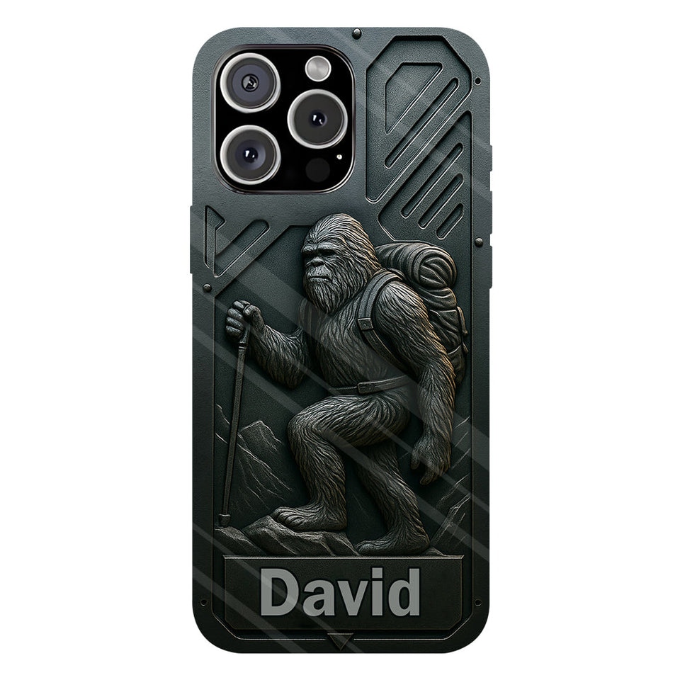 Sasquatch - Personalized Hiking Full Print Phone Case