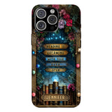 Reading is Dreaming - Personalized Book Full Print Phone Case