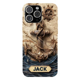 Proud Sailor - Personalized Boating Full Print Phone Case