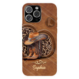 Cowgirl Boots - Personalized Cowgirl Full Print Phone Case