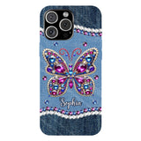 Beautiful Butterly - Personalized Butterfly Full Print Phone Case