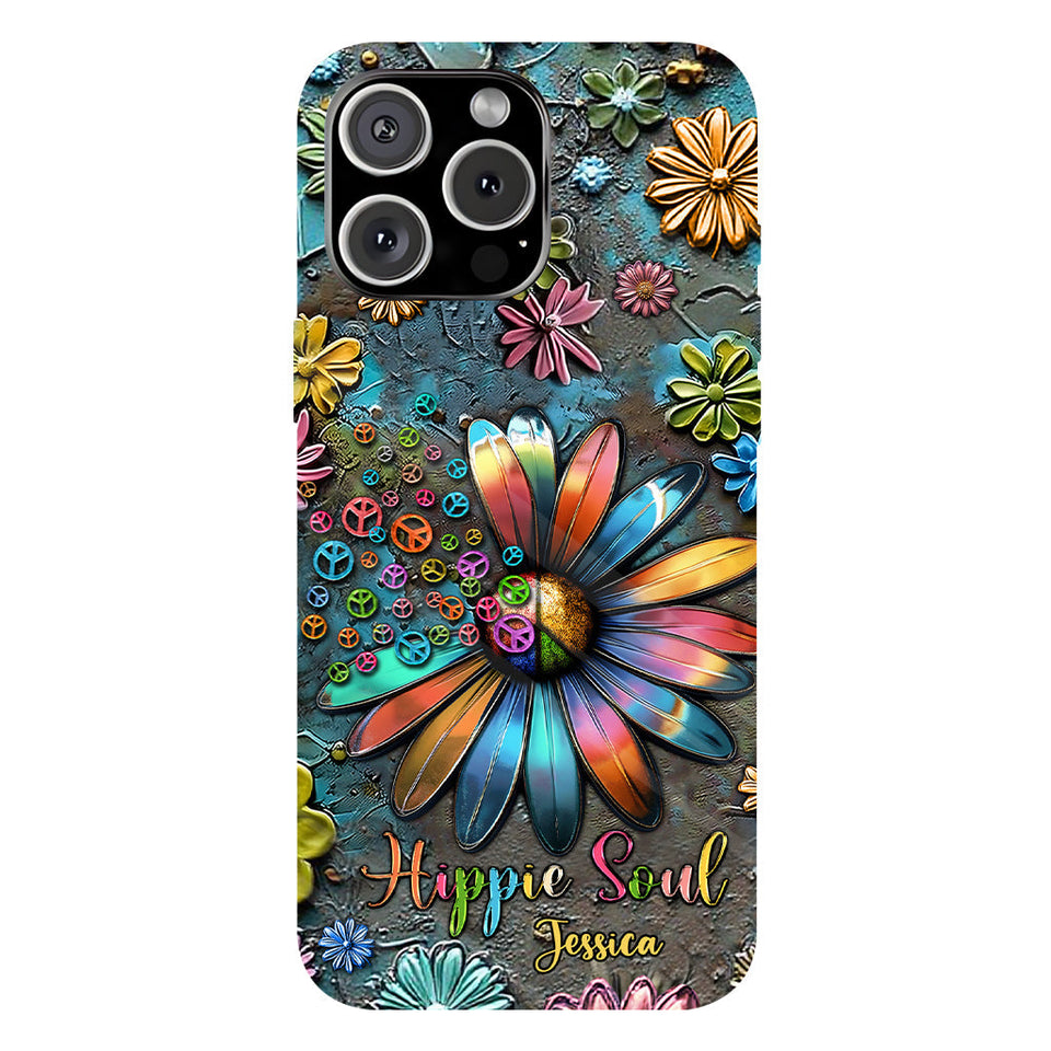 Hippie Soul - Personalized Hippie Full Print Phone Case