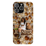 Just A Girl Who Loves Highland Cows - Personalized Highland Cow Full Print Phone Case