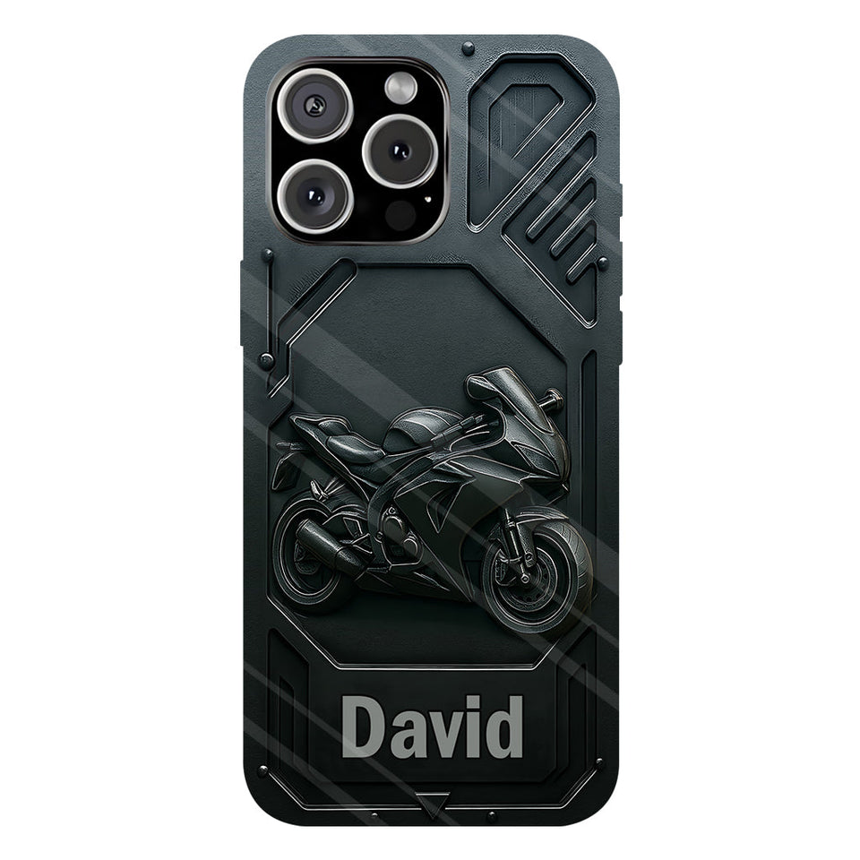 Cool Cruiser / Sportbike - Personalized Biker Full Print Phone Case