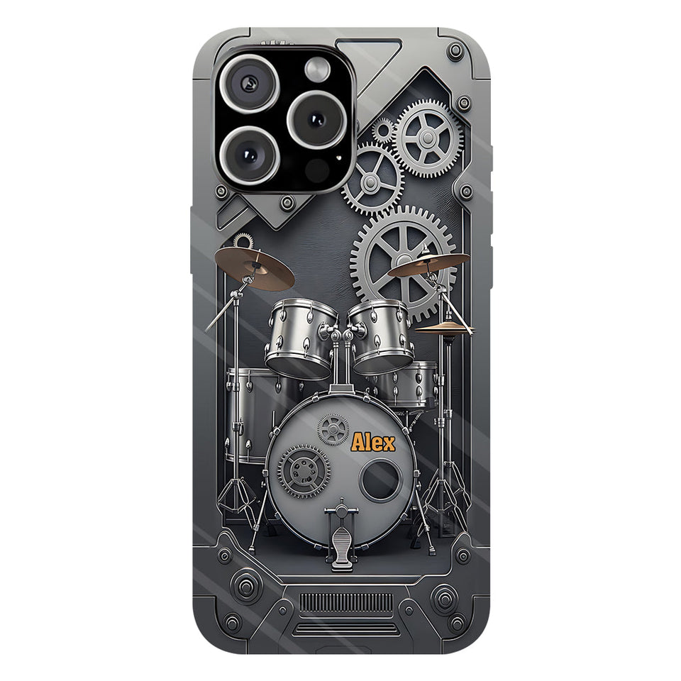 Drummer Life - Personalized Drummer Full Print Phone Case