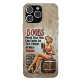 Proof That Men Can Focus on Two Things at Once - Personalized Beer Full Print Phone Case