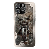 Vintage Motorcycle - Personalized Biker Full Print Phone Case