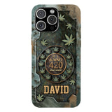 It's Always 420 - Personalized Weed Full Print Phone Case