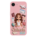 Traveling Lover - Personalized Travelling Full Print Phone Case