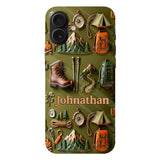 Hiking Makes Me Happy - Personalized Hiking Full Print Phone Case