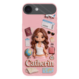 Traveling Lover - Personalized Travelling Full Print Phone Case
