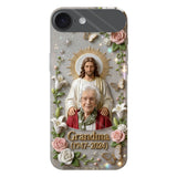 Memorial Gift for Lost of Loved One, Faith in God - Personalized Memorial Full Print Phone Case