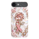 Faith Hope Love - Personalized Breast Cancer Awareness Full Print Phone Case & Phone Grip