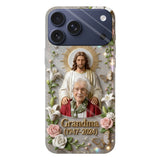 Memorial Gift for Lost of Loved One, Faith in God - Personalized Memorial Full Print Phone Case
